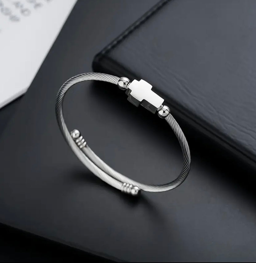 Bracciale Cross Argento