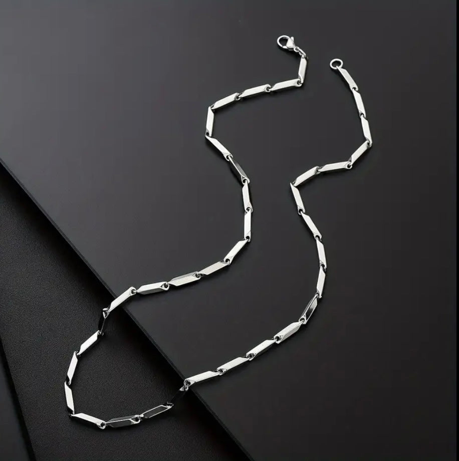 Collana Diamante Argento