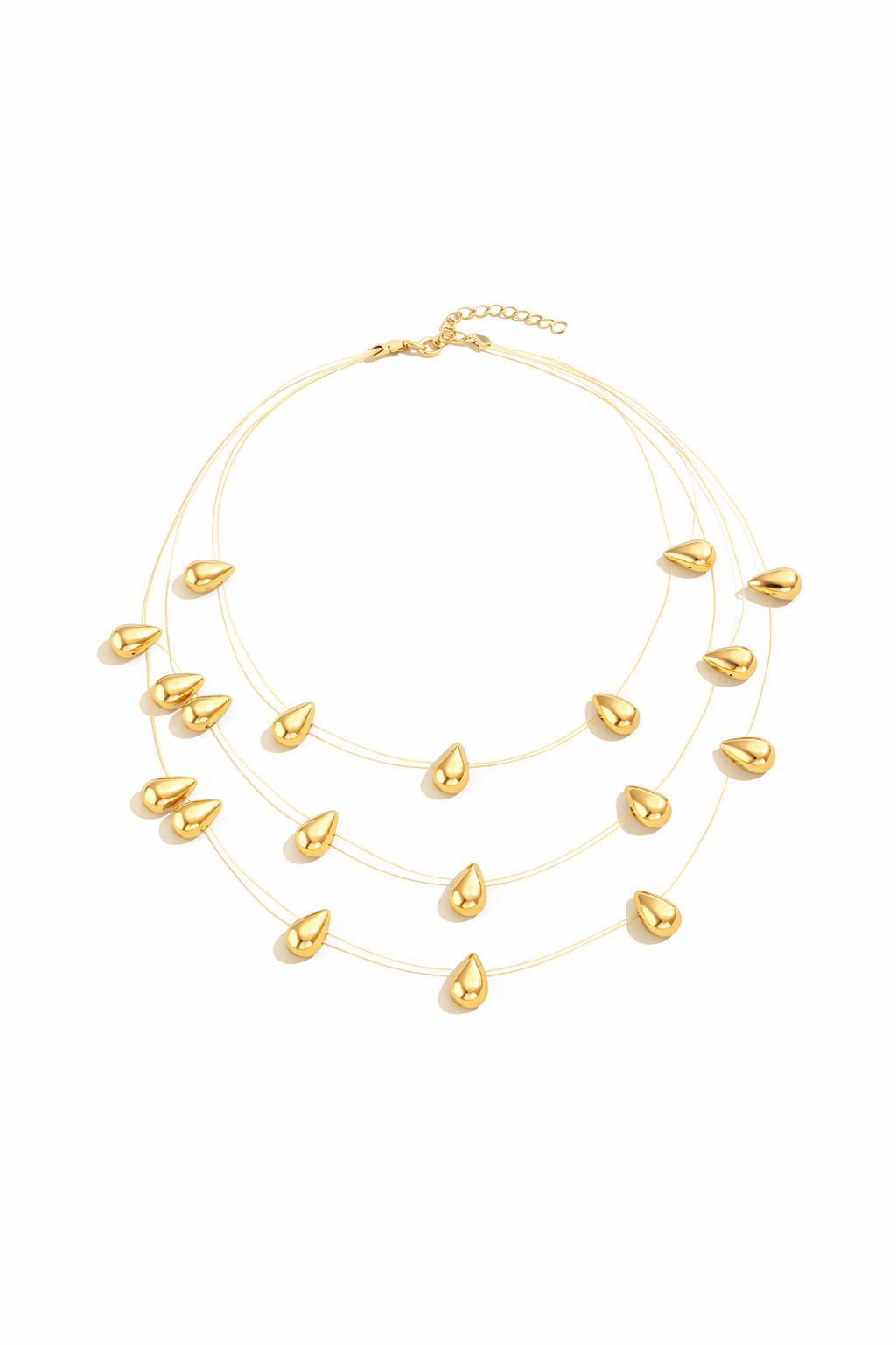 Collana linea multi-filo