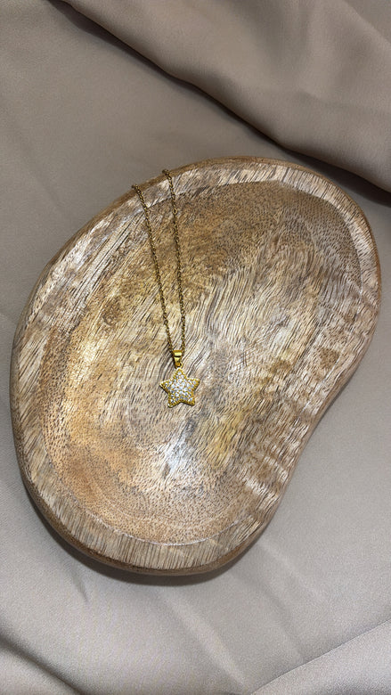 COLLANA STELLA BRILLANTINI