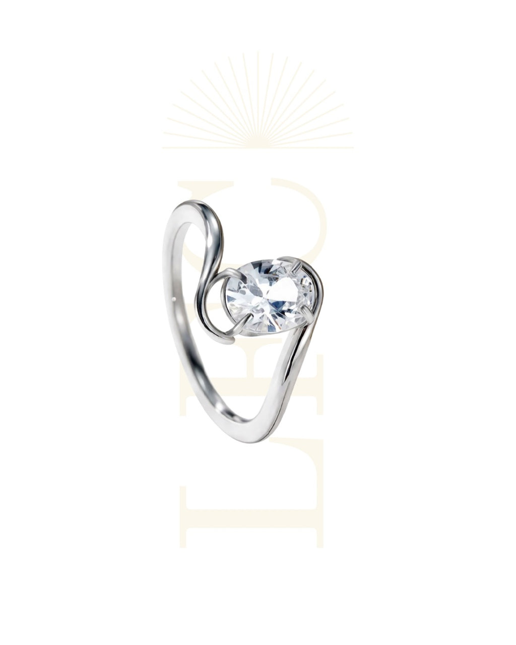 Anello Cuore di luce