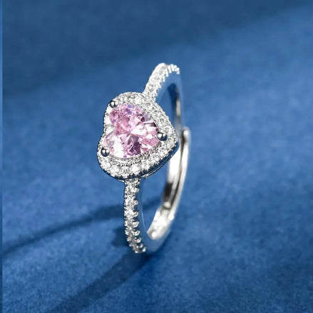 ANELLI QUARZO E DIAMANTE REGOLABILE