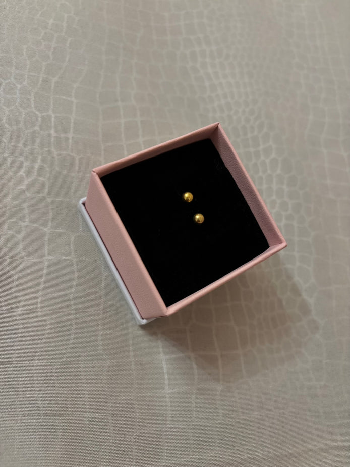 ORECCHINI PERLINA GOLD