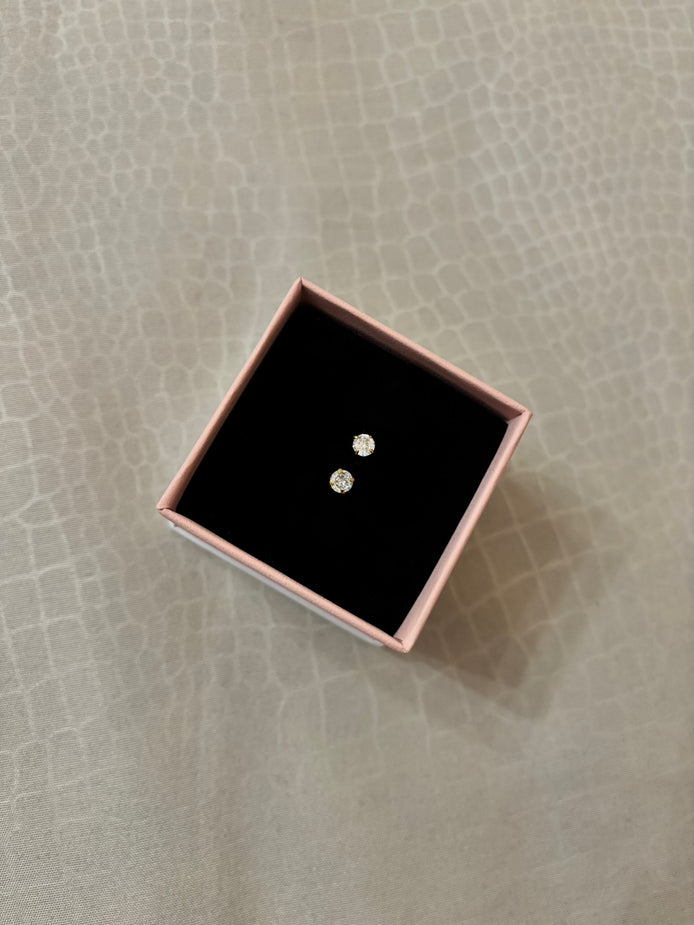 ORECCHINI PUNTO LUCE GOLD