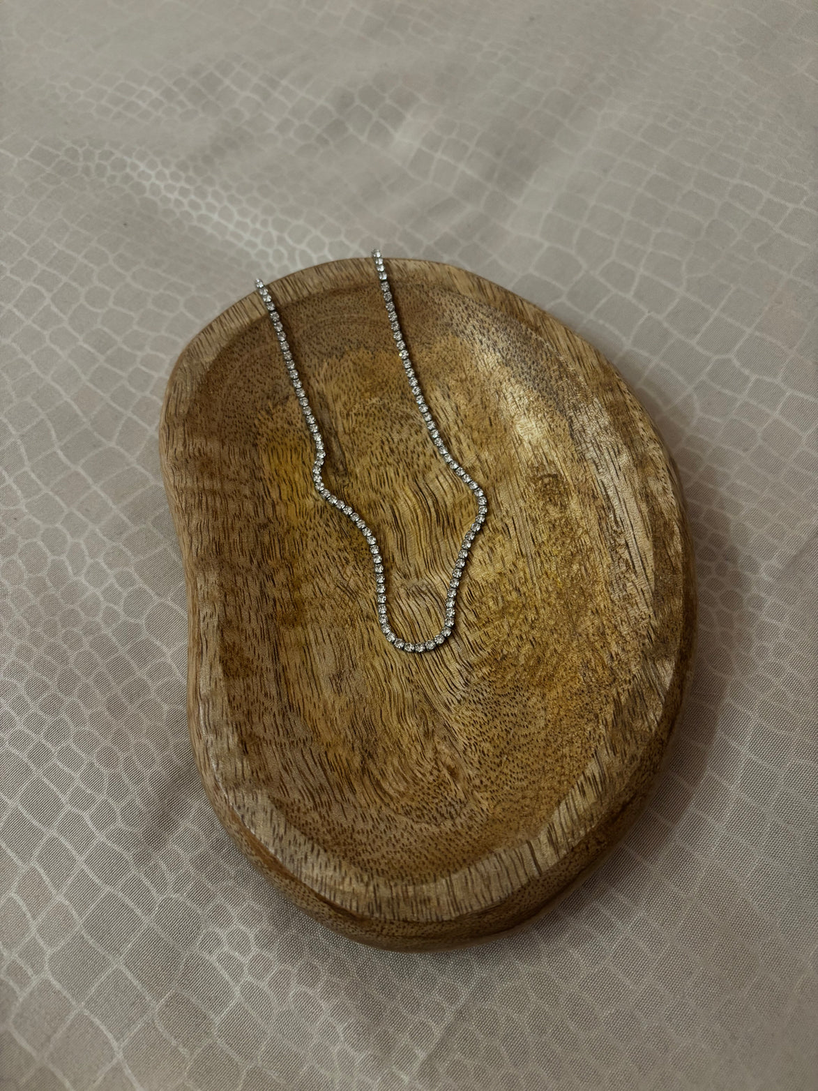 COLLANA TENNIS SILVER