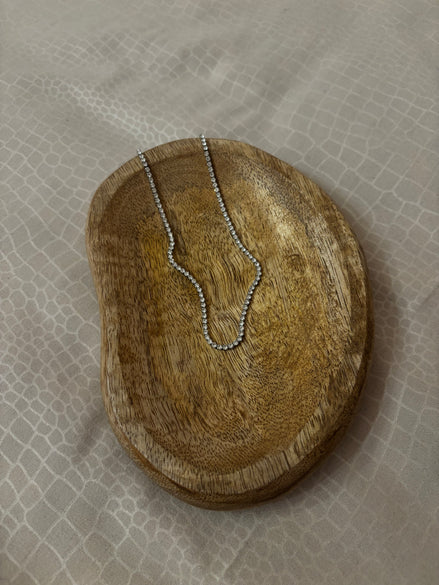 COLLANA TENNIS SILVER
