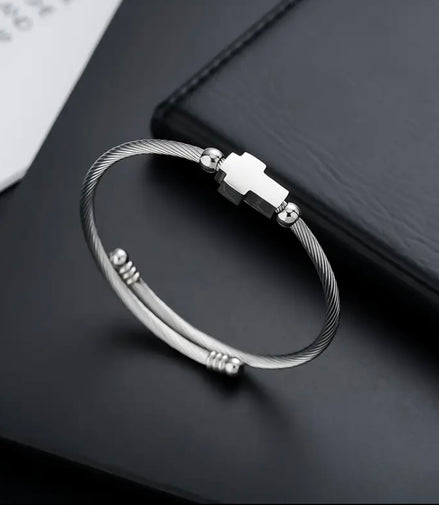 Bracciale Cross Argento