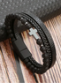 Bracciale MultiCross Nero & Argento