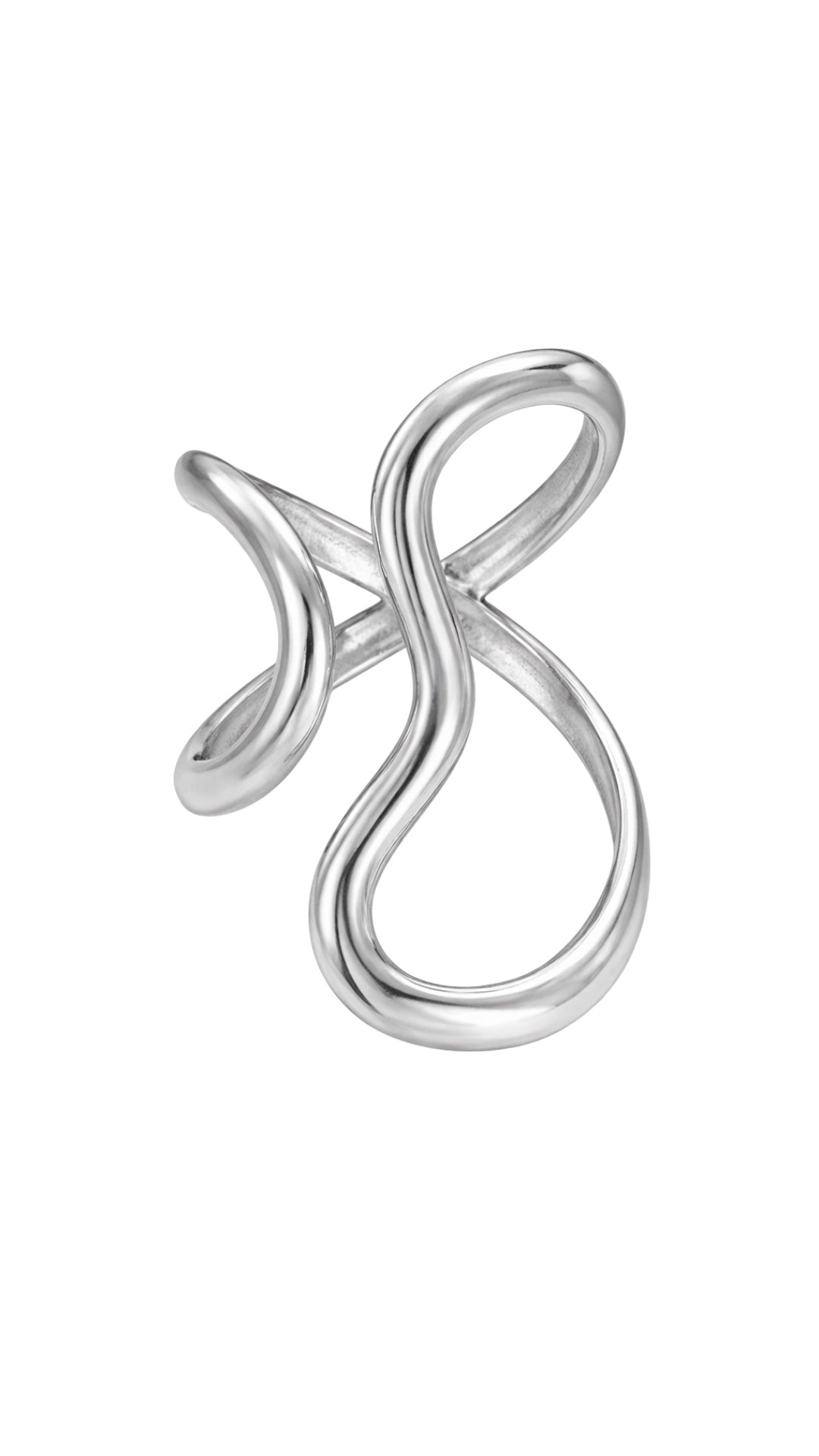 Anello Onde Intrecciate