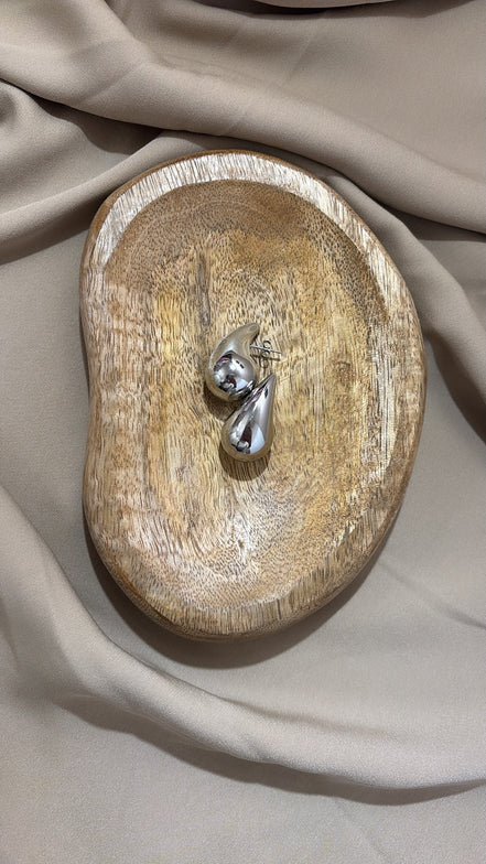 ORECCHINI GOCCIA SILVER