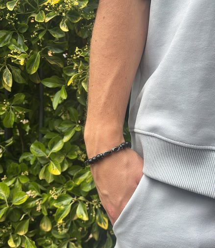 Bracciale Biend Nero & Argento