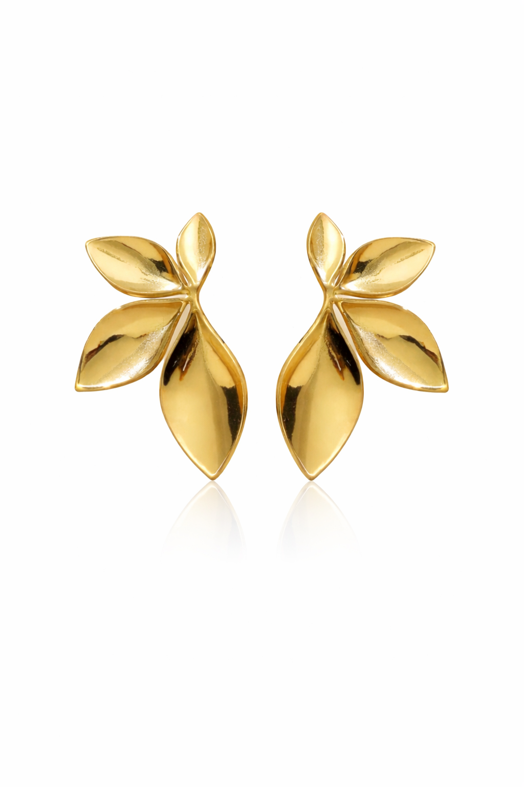 Orecchini Petali Gold