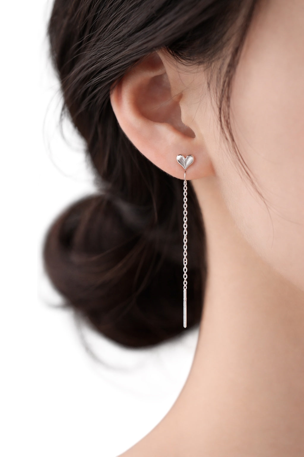 Orecchini Saliscendi Cuore