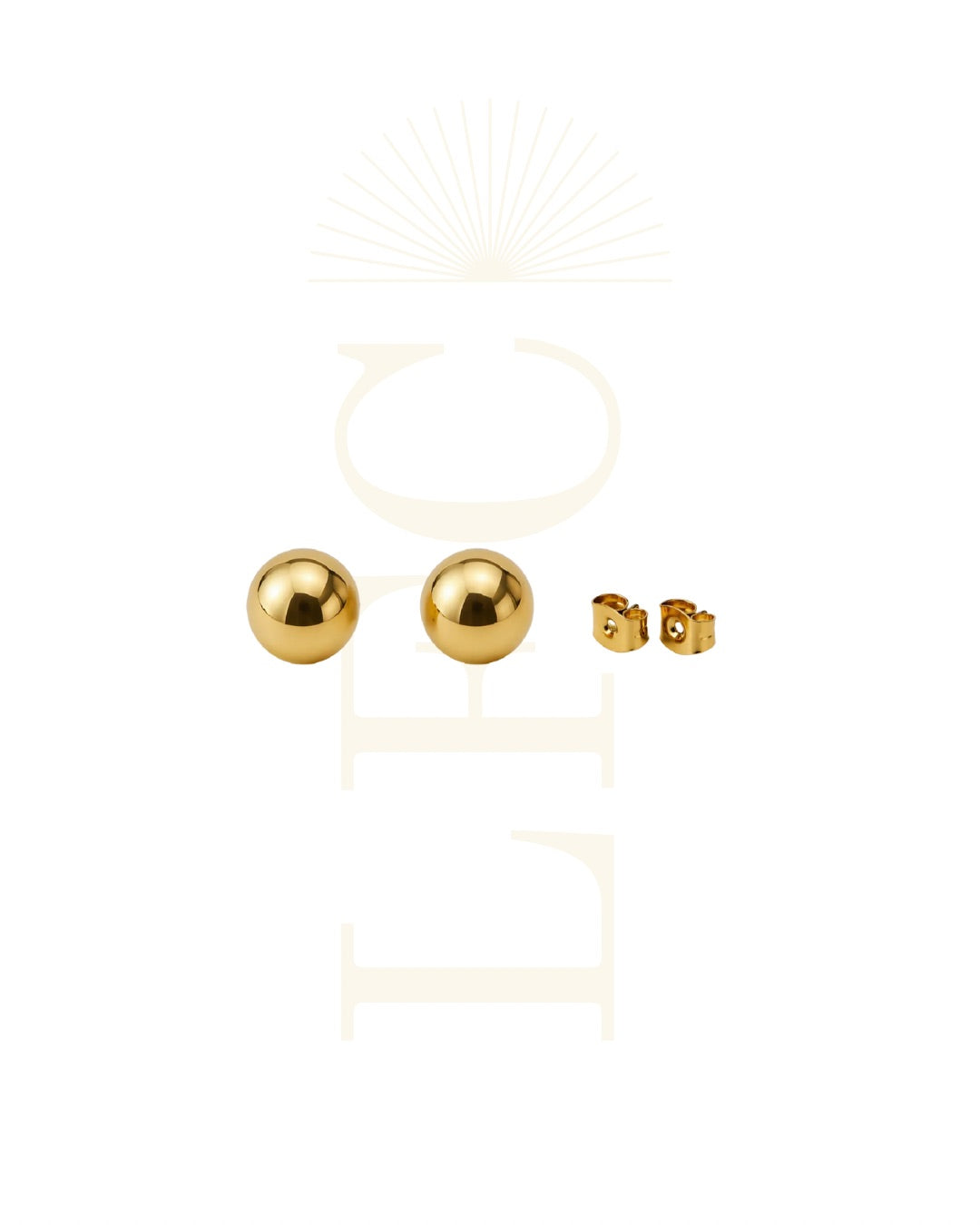 Orecchini Luna Oro