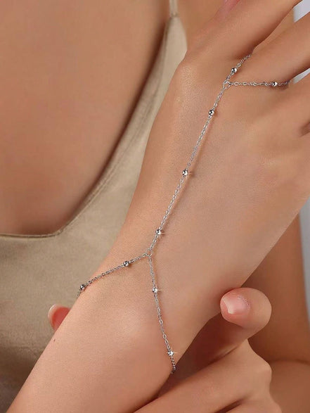 Baciamano Glamour Argento