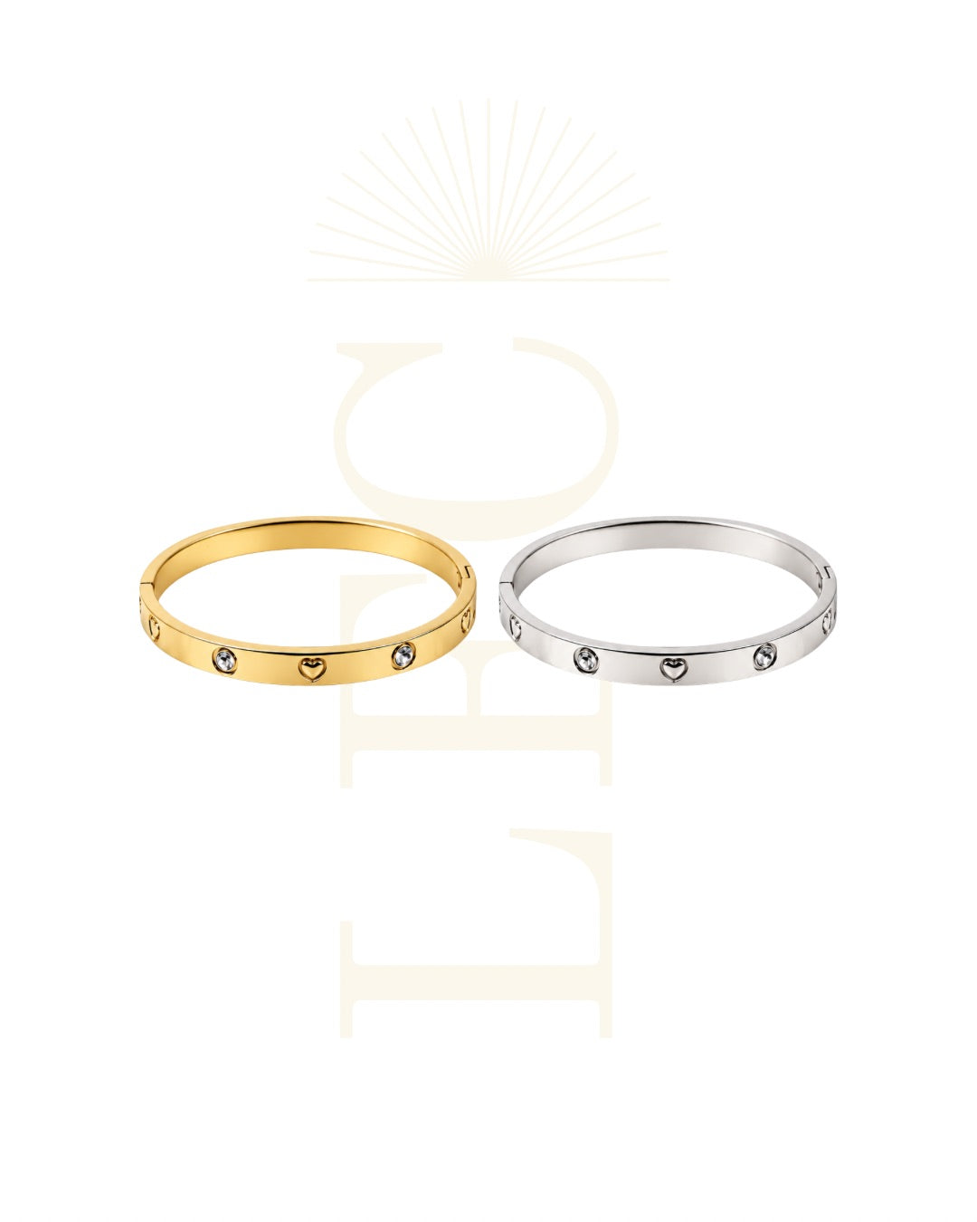 Bracciale Cuori e Diamanti