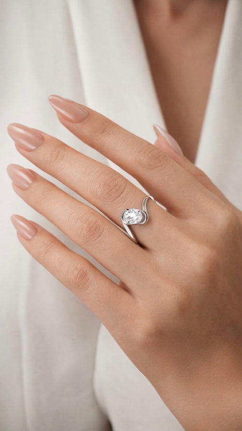 Anello Cuore di luce