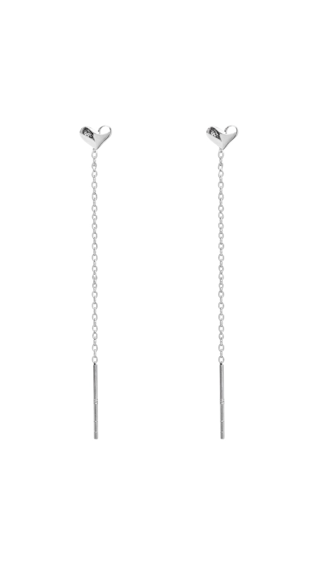 Orecchini Saliscendi Cuore