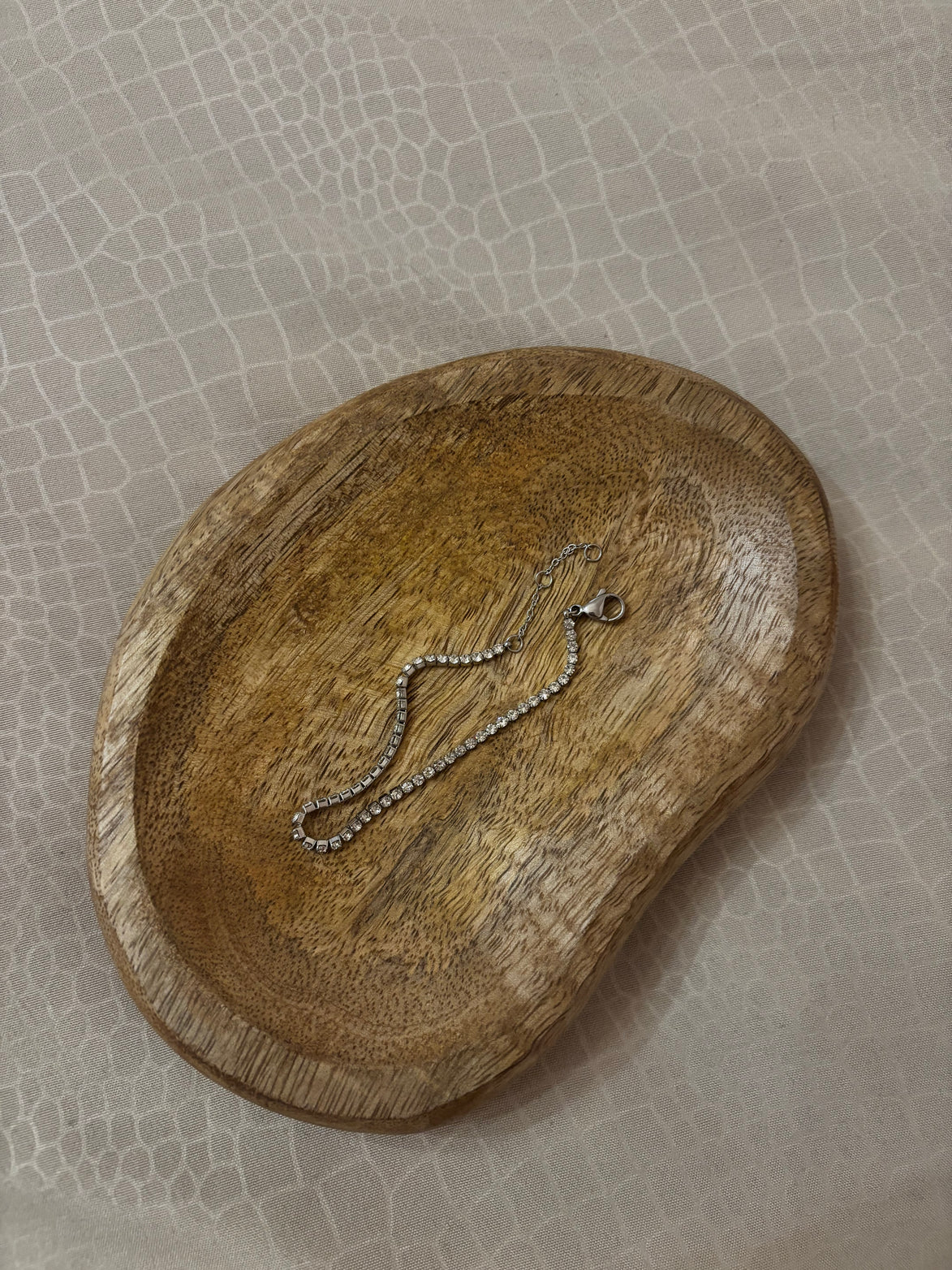 BRACCIALE TENNIS SMALL SILVER