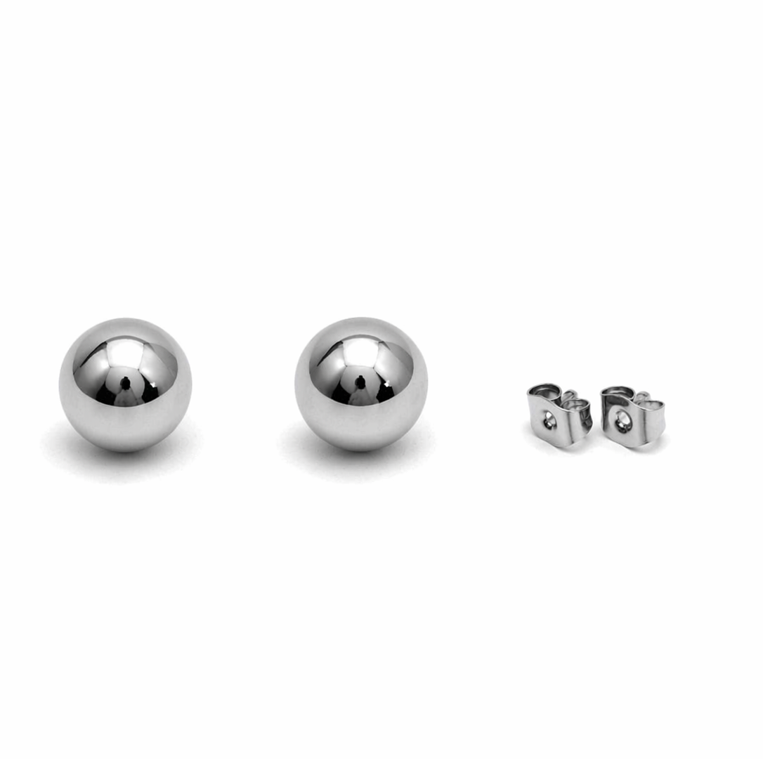 Orecchini Sfera Silver