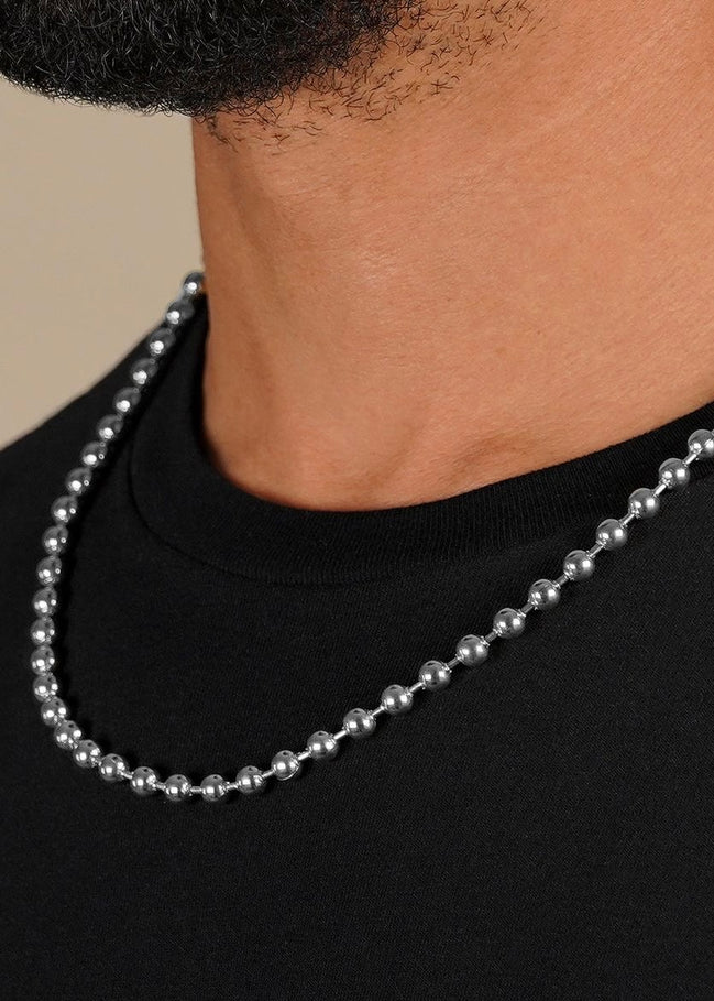 Collana Ball Argento & Oro