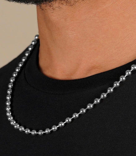 Collana Ball Argento & Oro