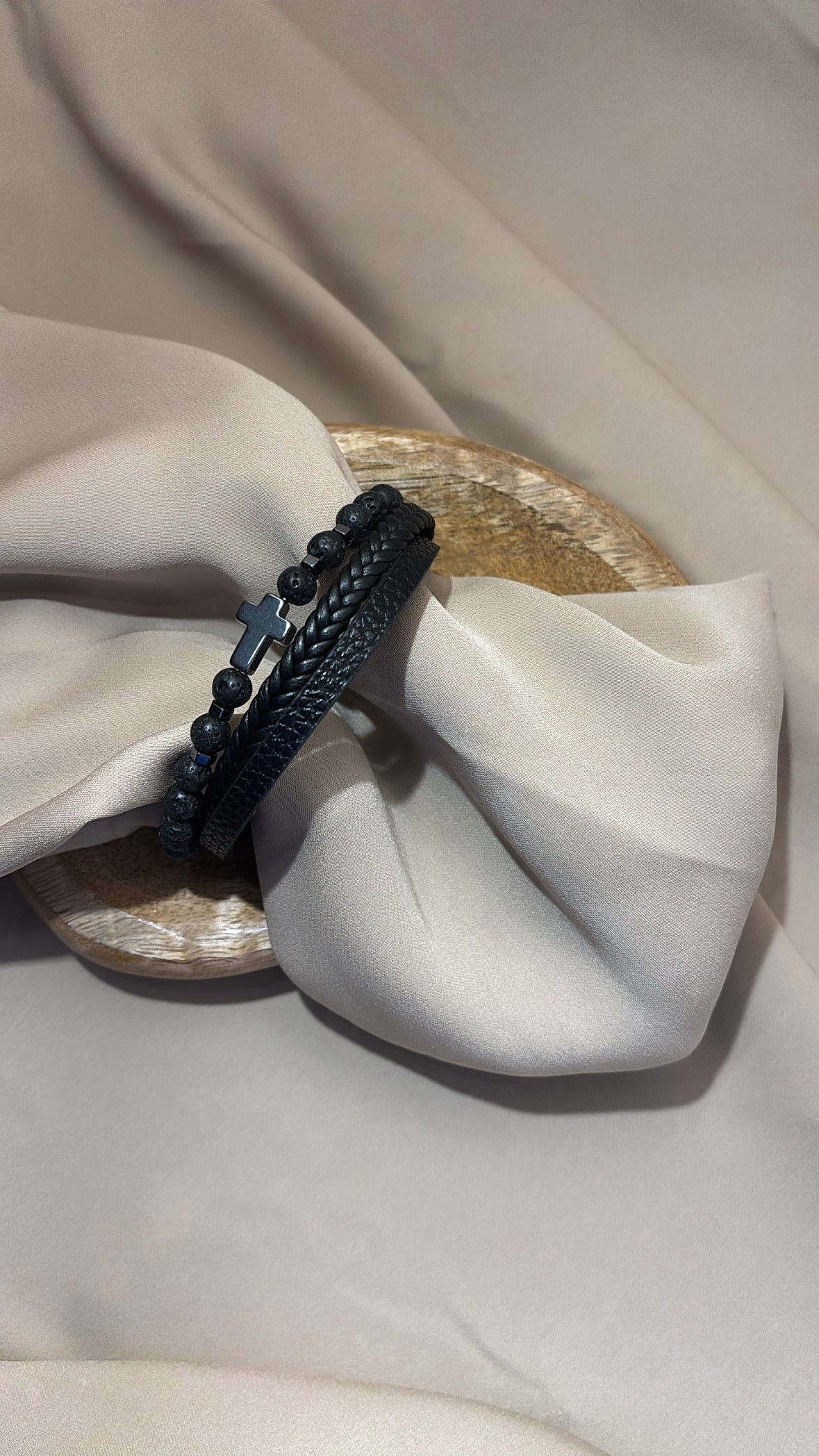 BRACCIALE DOPPIO CROCE