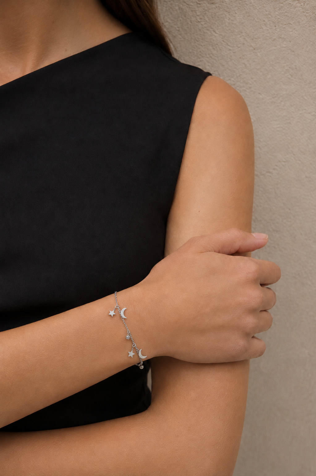 Bracciale Stella e Luna