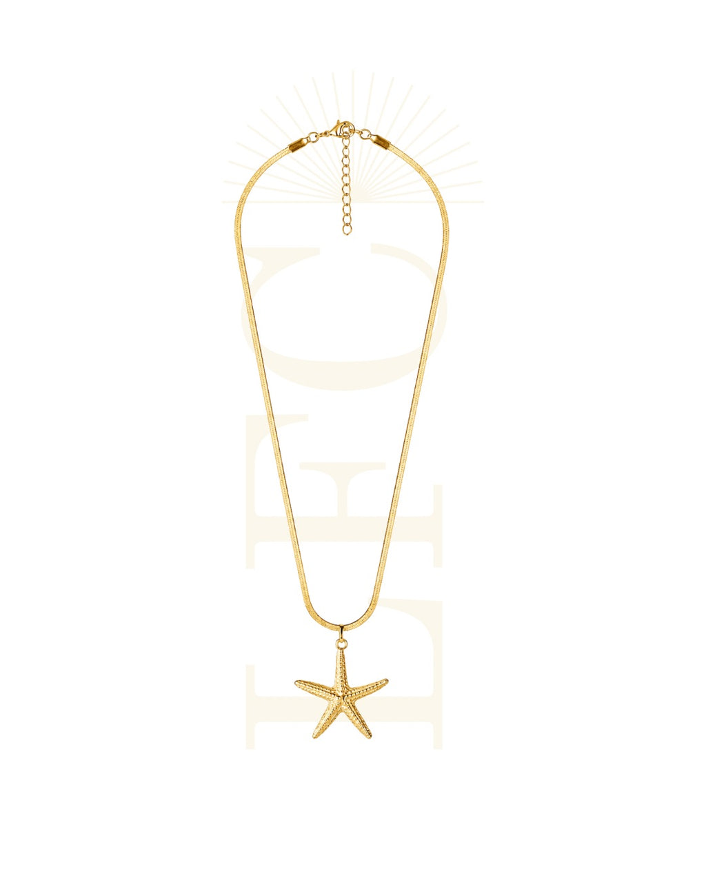 Collana Stella Marina Oro