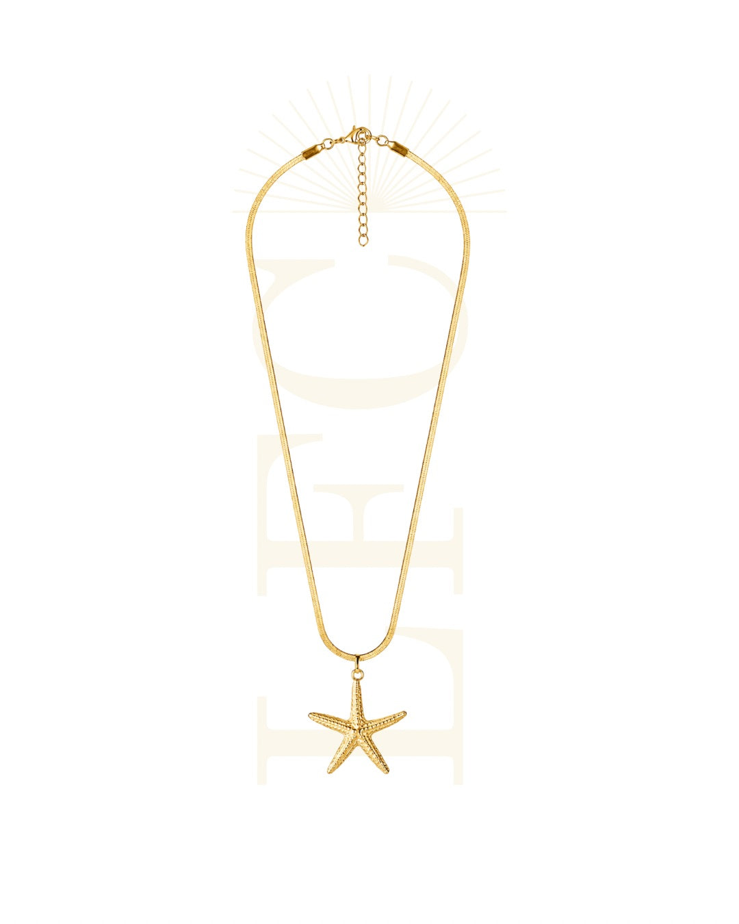 Collana Stella Marina Oro