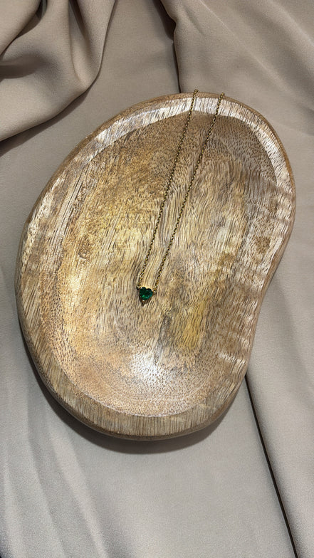 COLLANA CUORE ZIRCONE