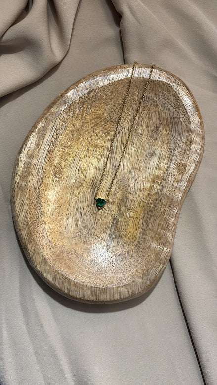 COLLANA CUORE ZIRCONE