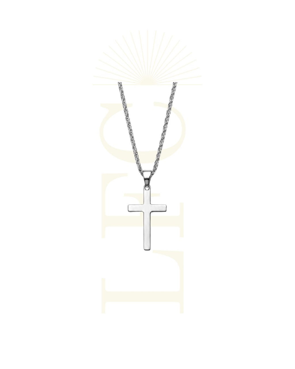 Collana Croce Argento