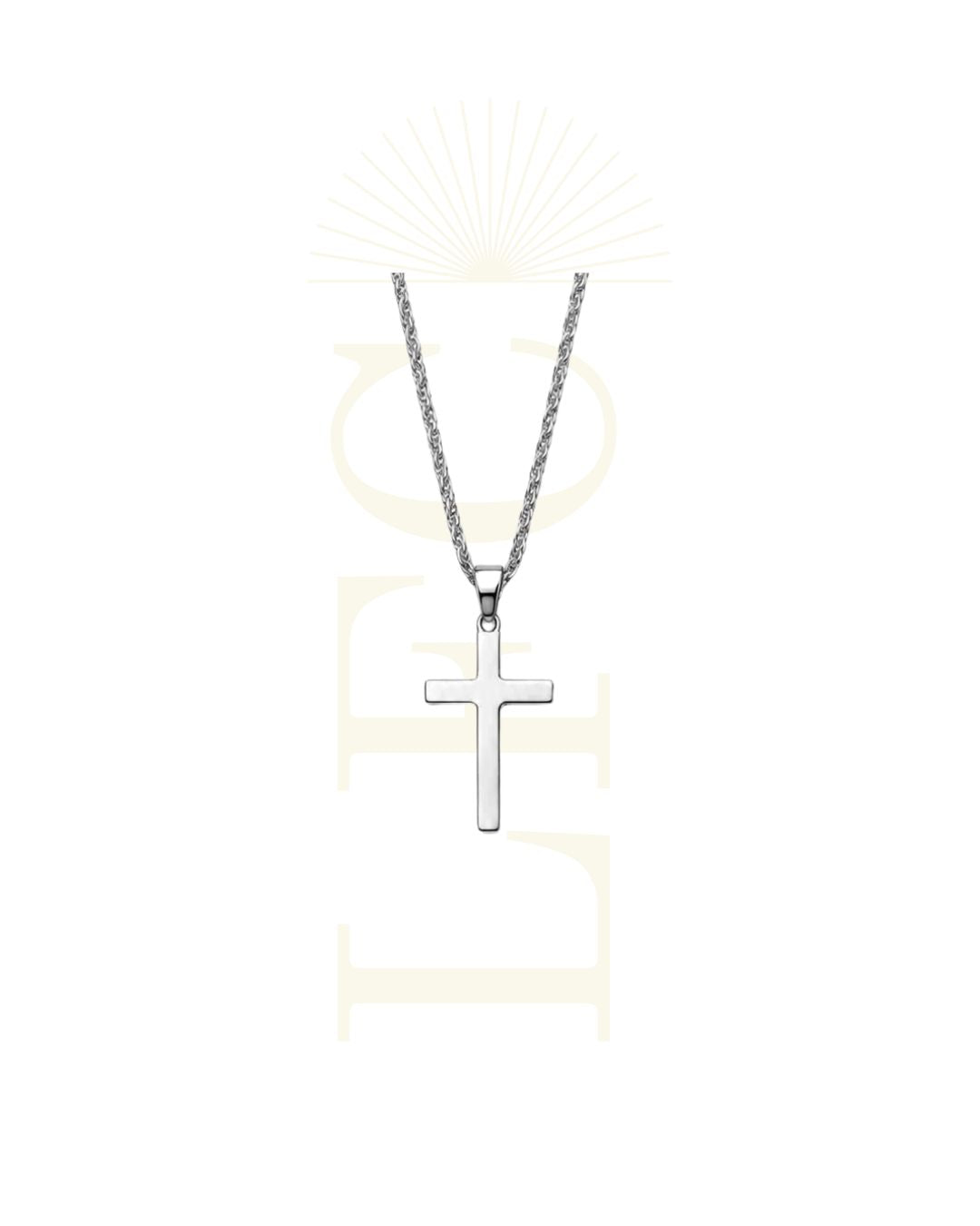 Collana Croce Argento
