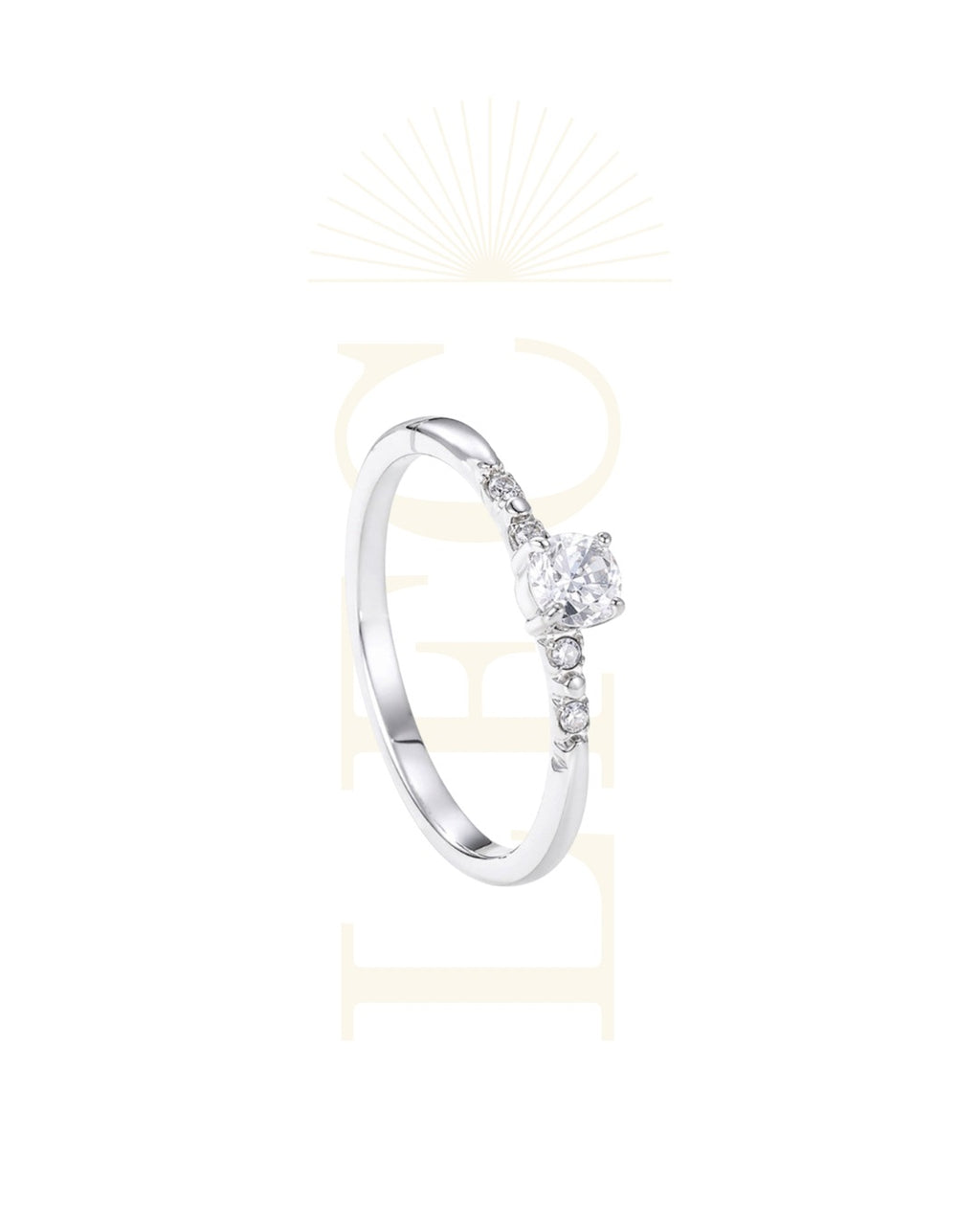 Anello Solitario Essenza