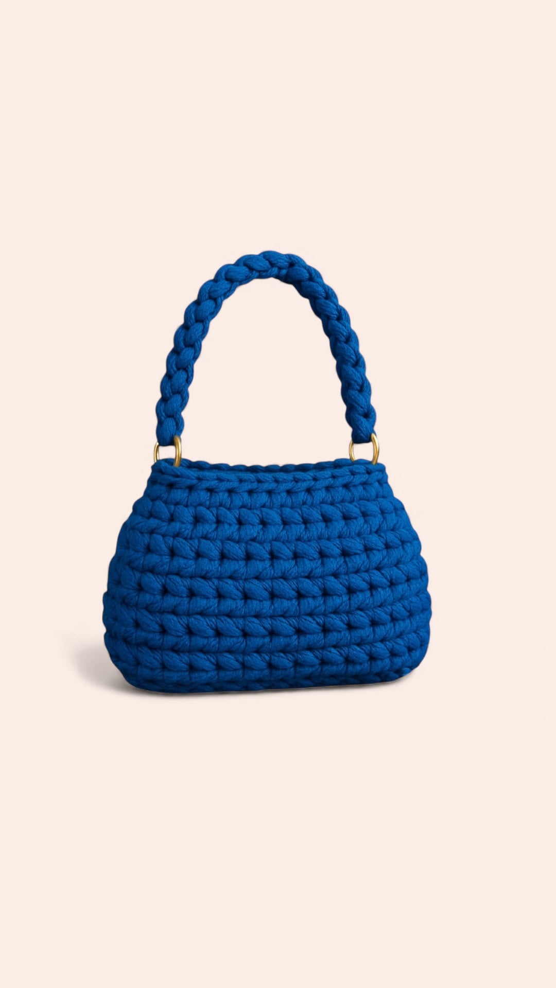BORSA A SPALLA COBALT BLUE