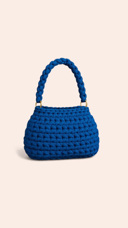 BORSA A SPALLA COBALT BLUE