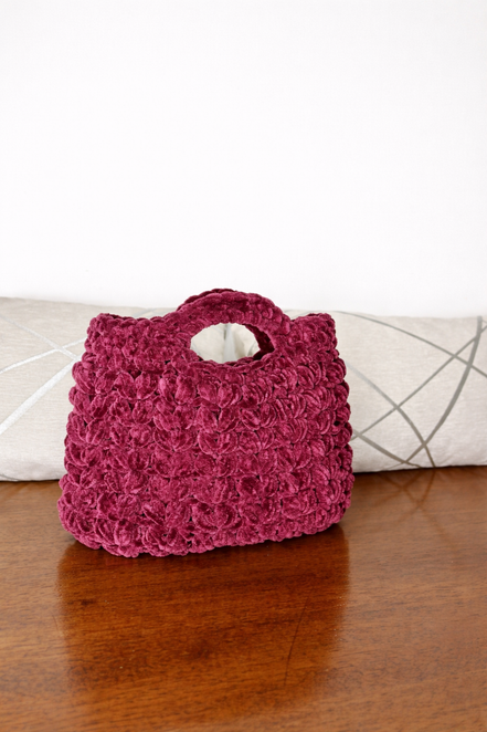 BORSA A MANO LAVANDA