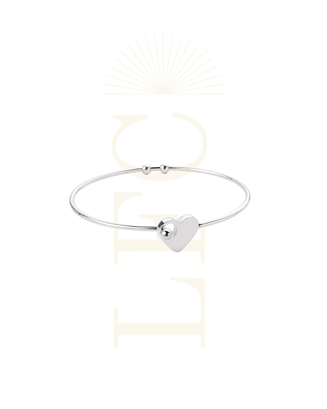 Bracciale Cuore incrociato