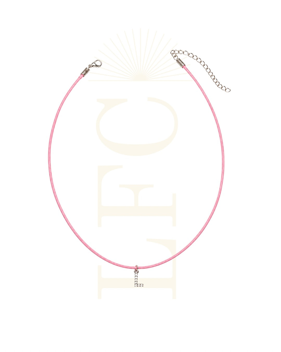 Collana con Iniziale Filo
