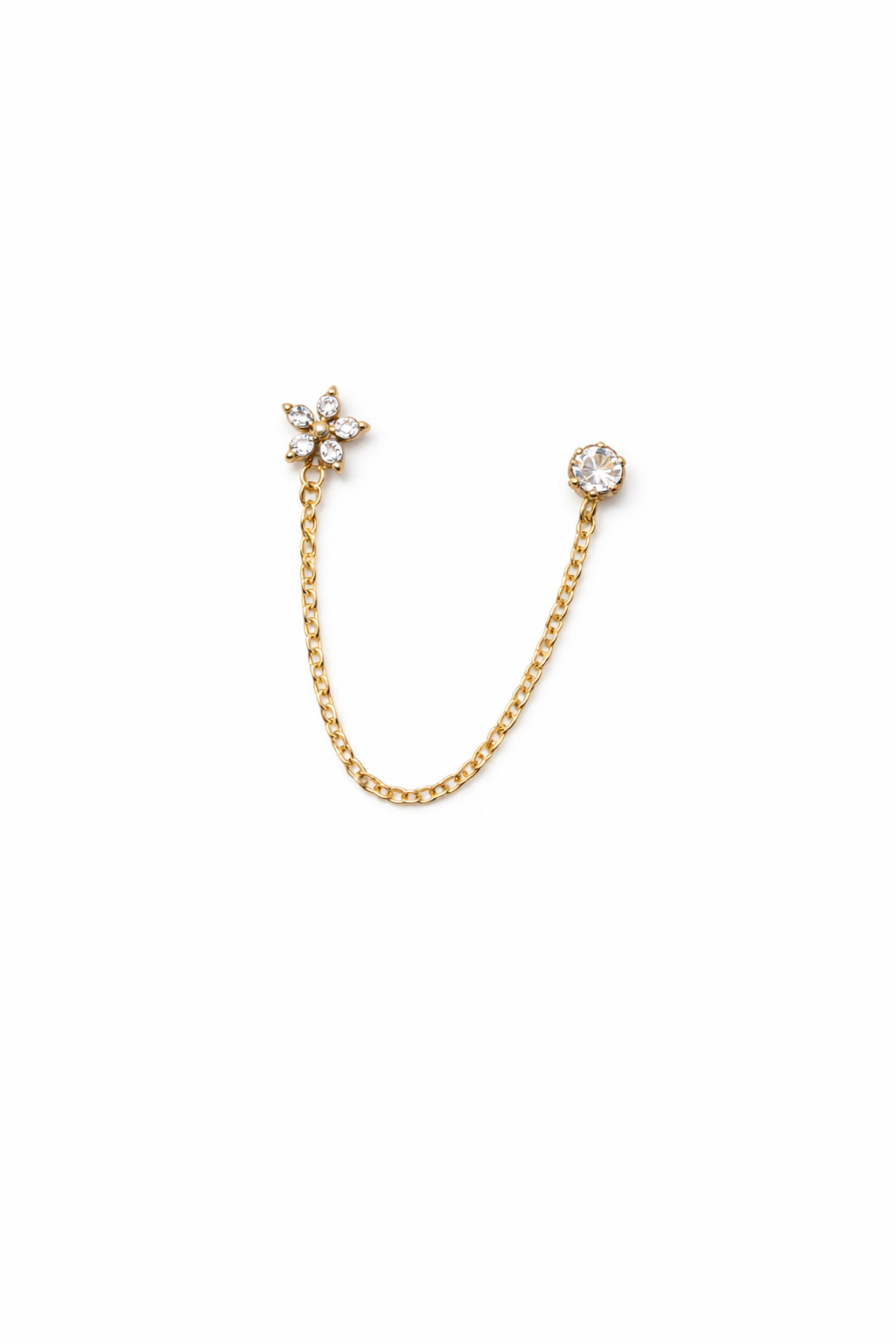 Orecchino singolo Fiore