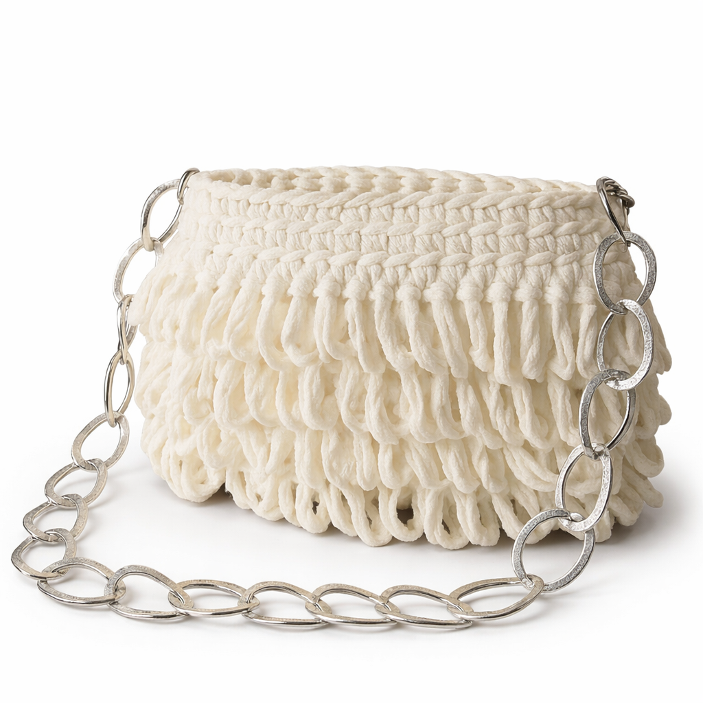 Borsa a spalla Bianca