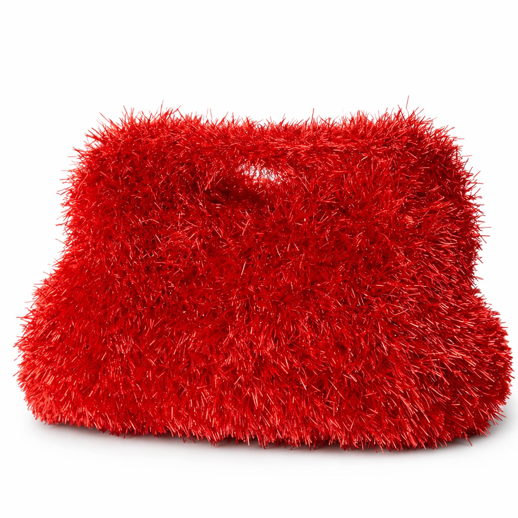 Clutch con manico Stellina Rossa