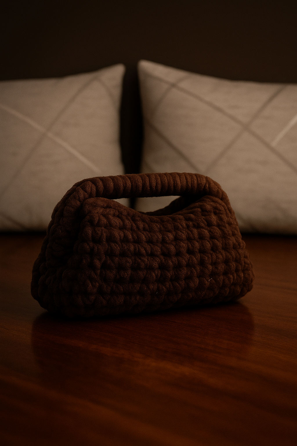 MINI CLUTCH CON MANICO CASTAGNA