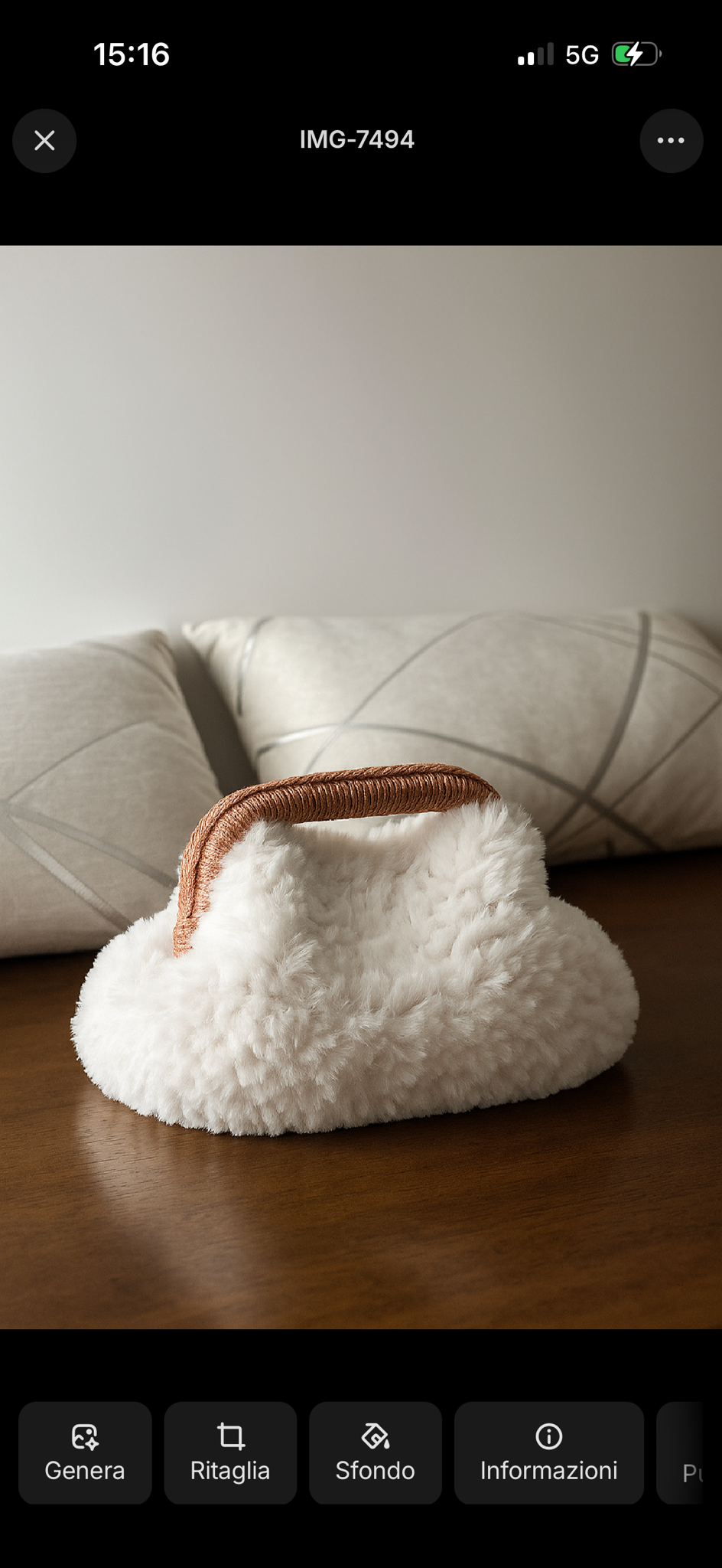 CLUTCH CON MANICO NUVOLETTA