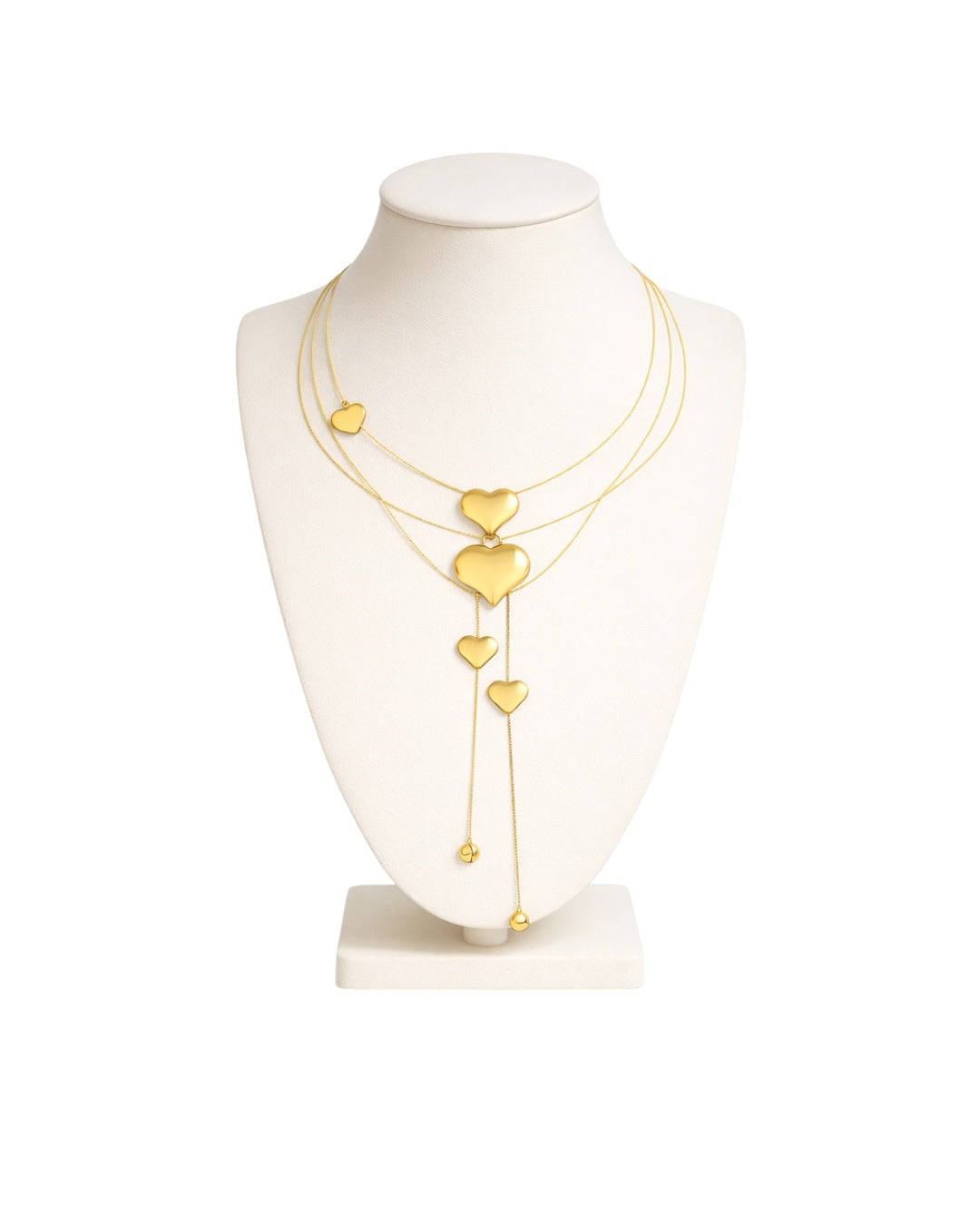 Collana multi-filo Cuore